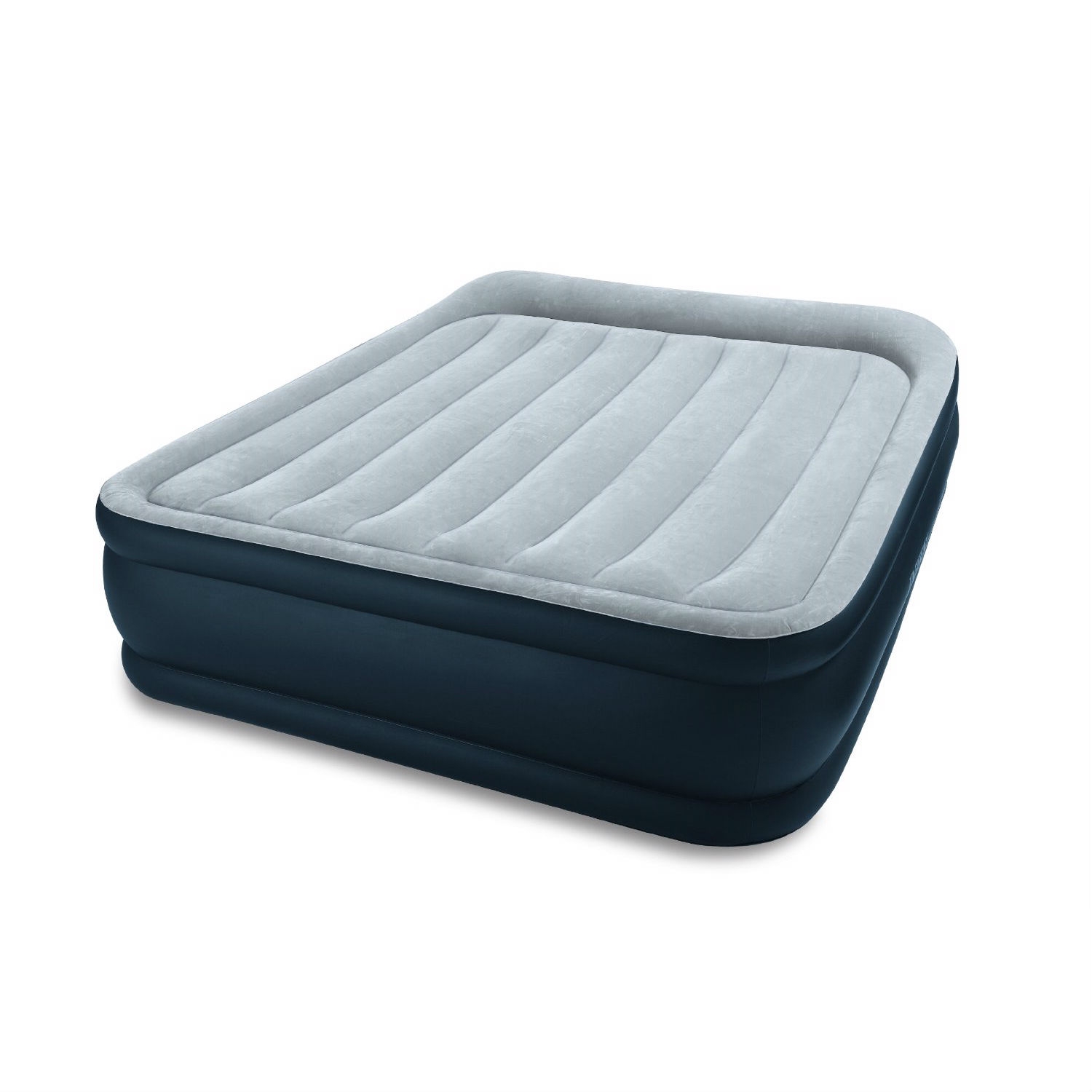 FaFurn - Queen Size Air Mattress with Built-in Pillows and Pump