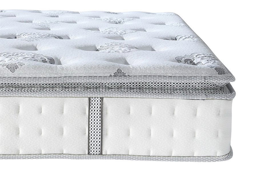 FaFurn 12-Inch Medium Firm Pillow Top Hybrid Mattress in a Box - Full Size