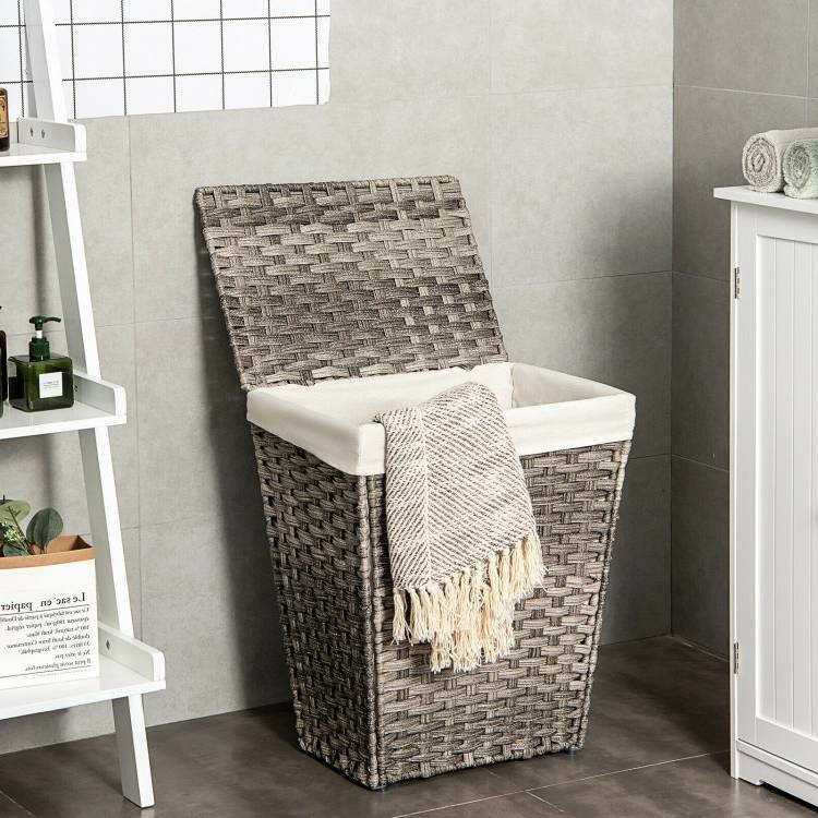 FaFurn - Foldable Laundry Hamper Basket with Liner