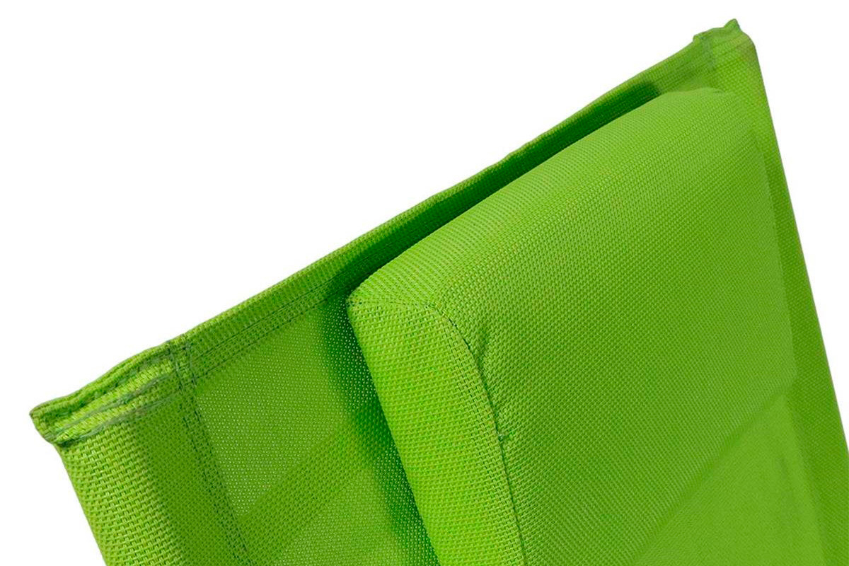 FaFurn - Outdoor Patio Rocking Chair with Pillow in Green, Polyethylene/Steel