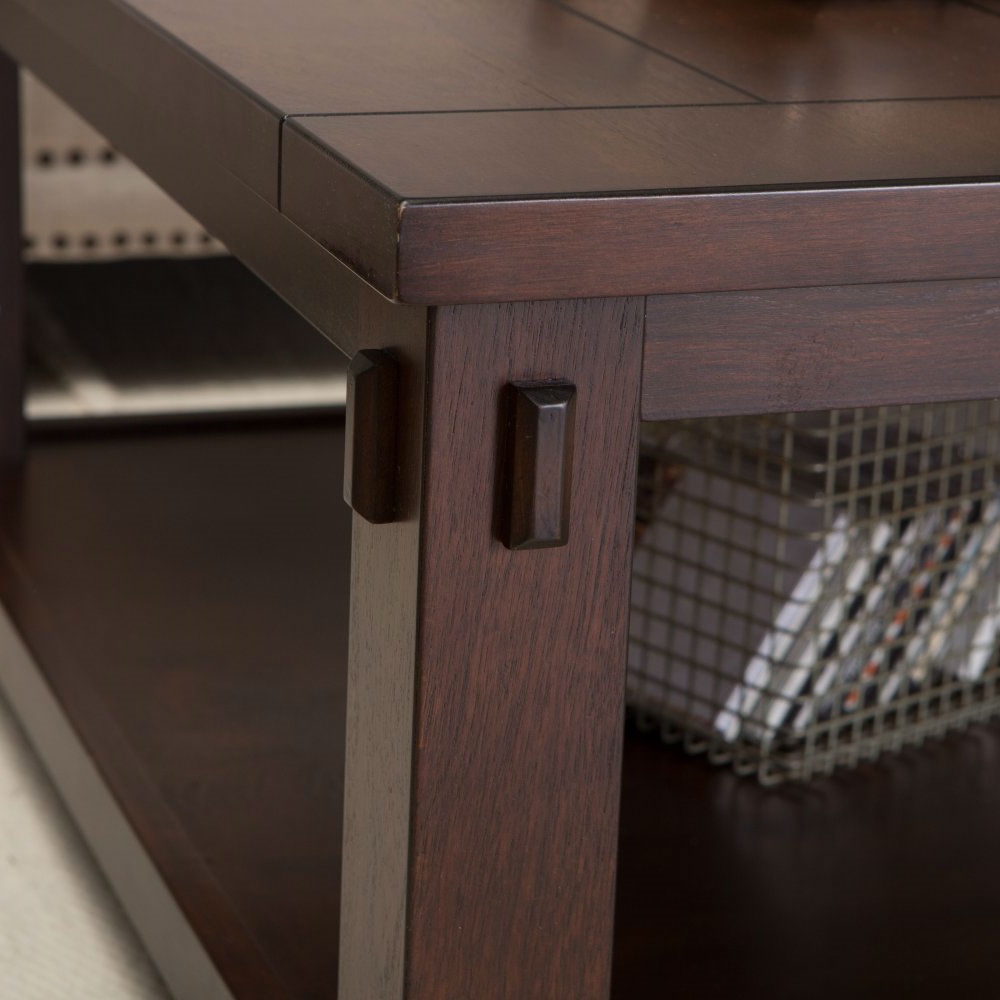 FaFurn - Coffee Table in Espresso, Wood