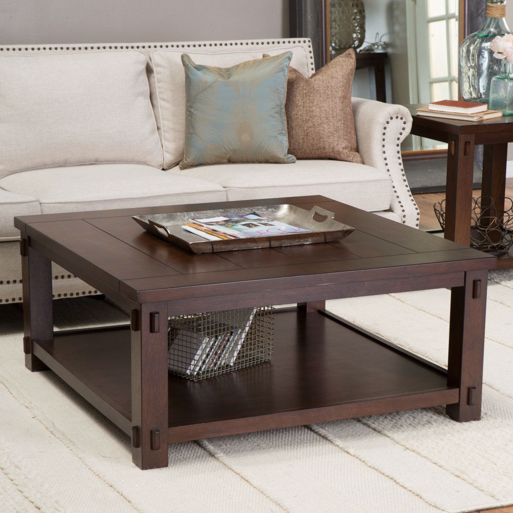 FaFurn - Coffee Table in Espresso, Wood
