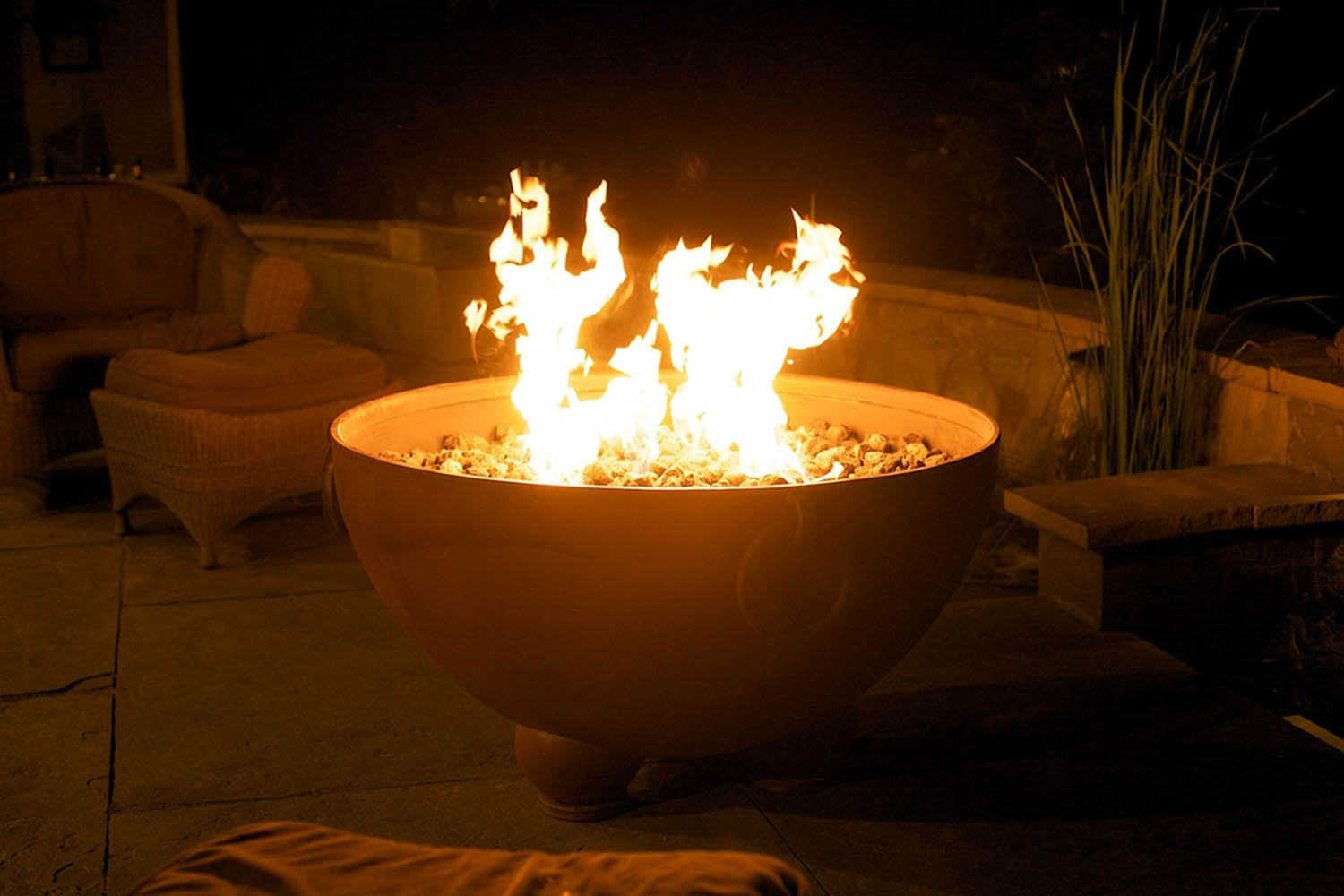 Fire Pit Art Nepal Wood Burning - Iron Oxide Patina