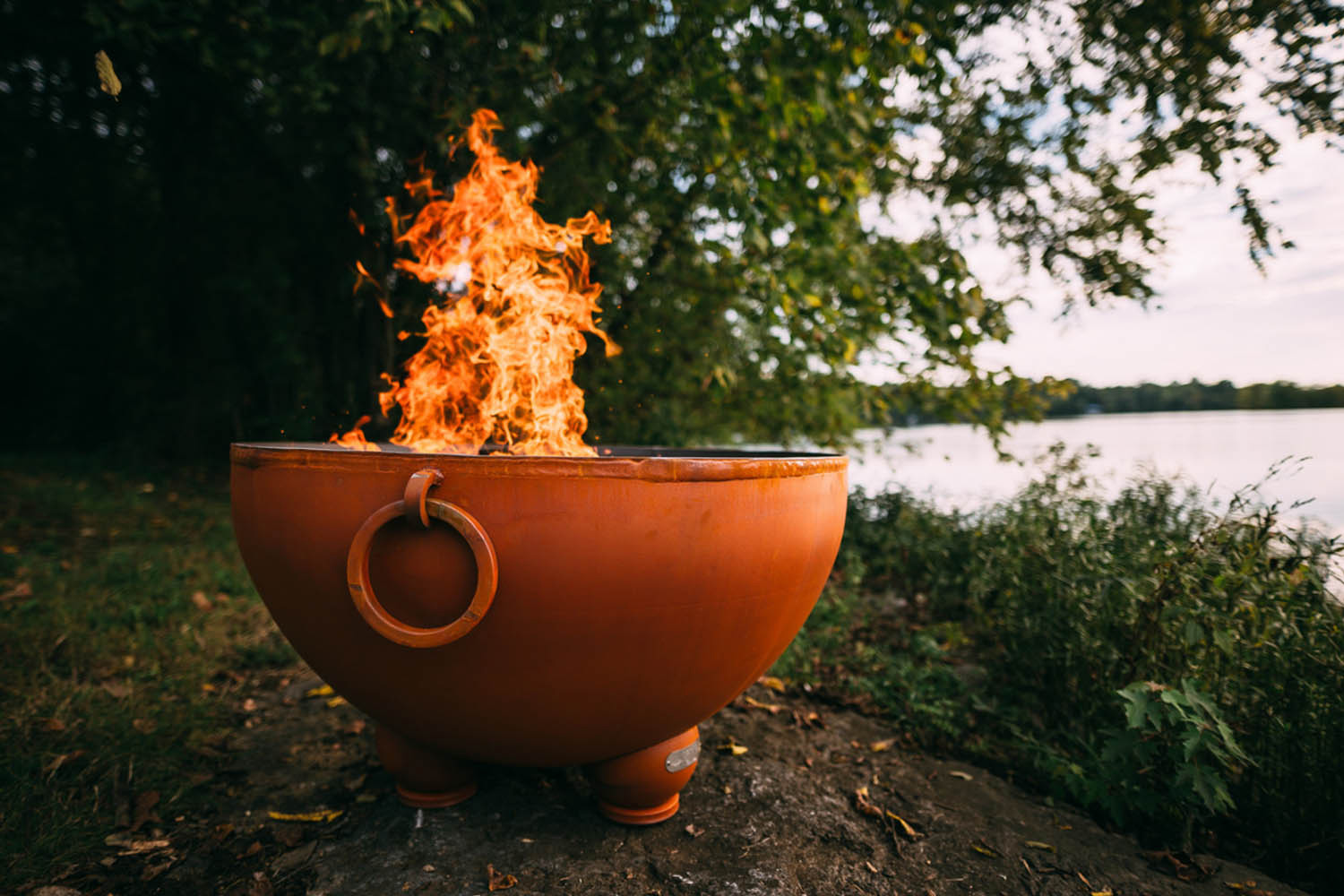 Fire Pit Art - Nepal Wood Burning