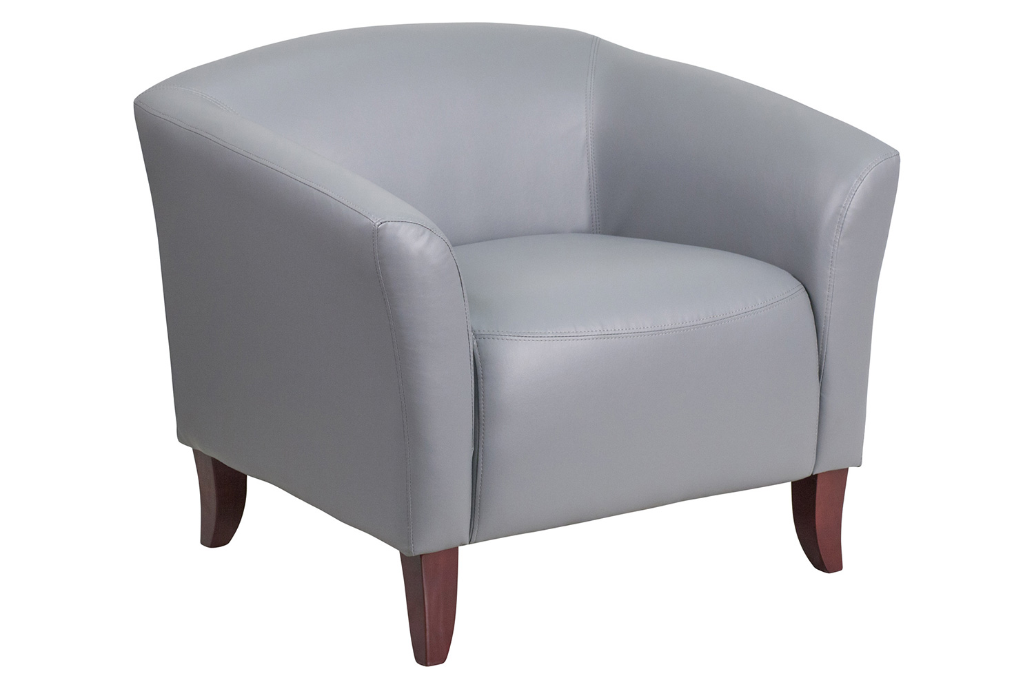 BLNK HERCULES Imperial Series LeatherSoft Chair - Gray