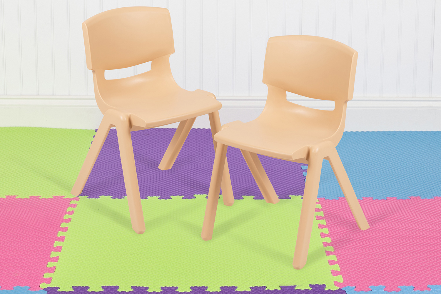 BLNK - Whitney Plastic Stackable School Chair 2 Pack