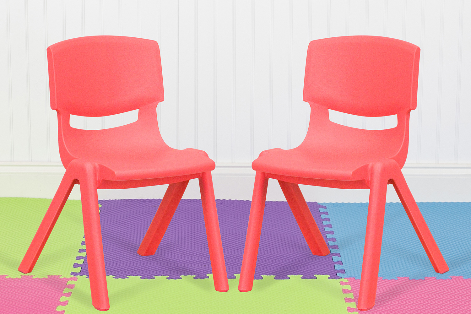 BLNK - Whitney Plastic Stackable School Chair 2 Pack