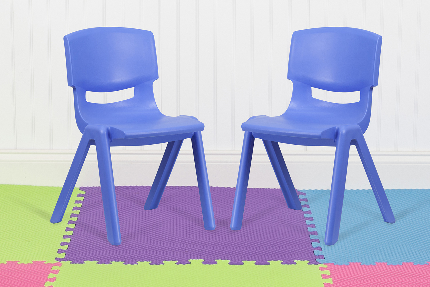 BLNK - Whitney Plastic Stackable School Chair 2 Pack