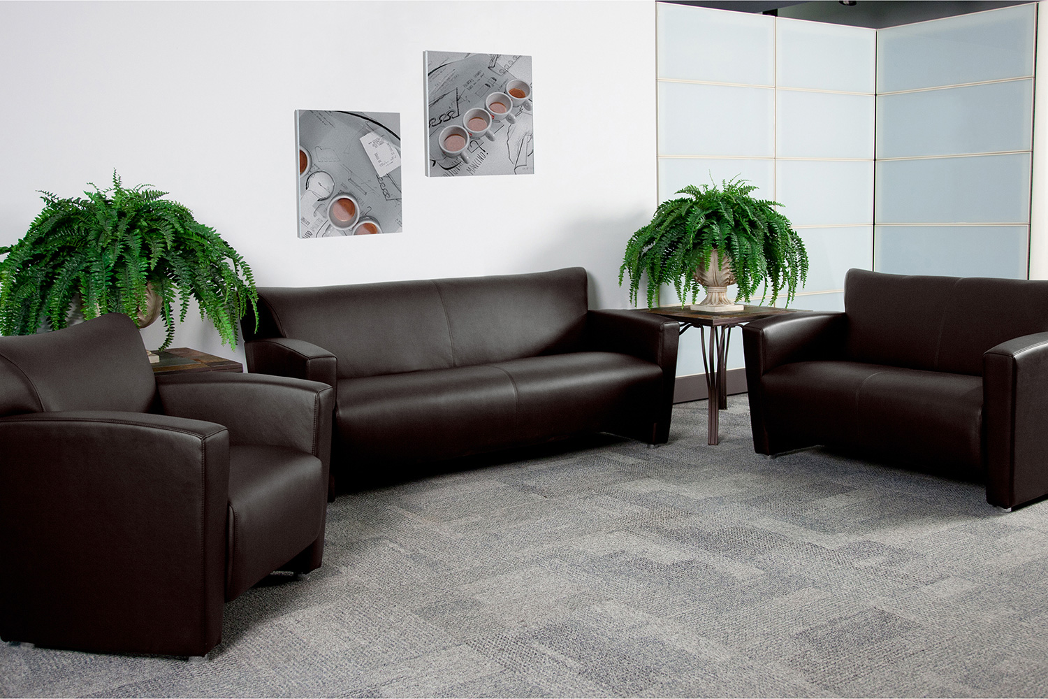 BLNK - HERCULES Majesty Series LeatherSoft Reception Set