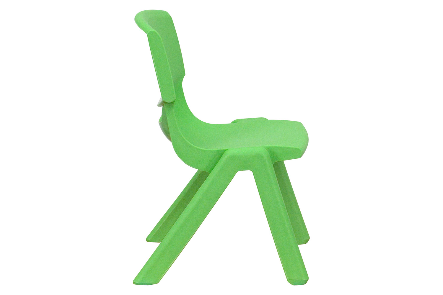 BLNK Whitney Plastic Stackable School Chair 4 Pack - Assorted, 10.5"H Seat