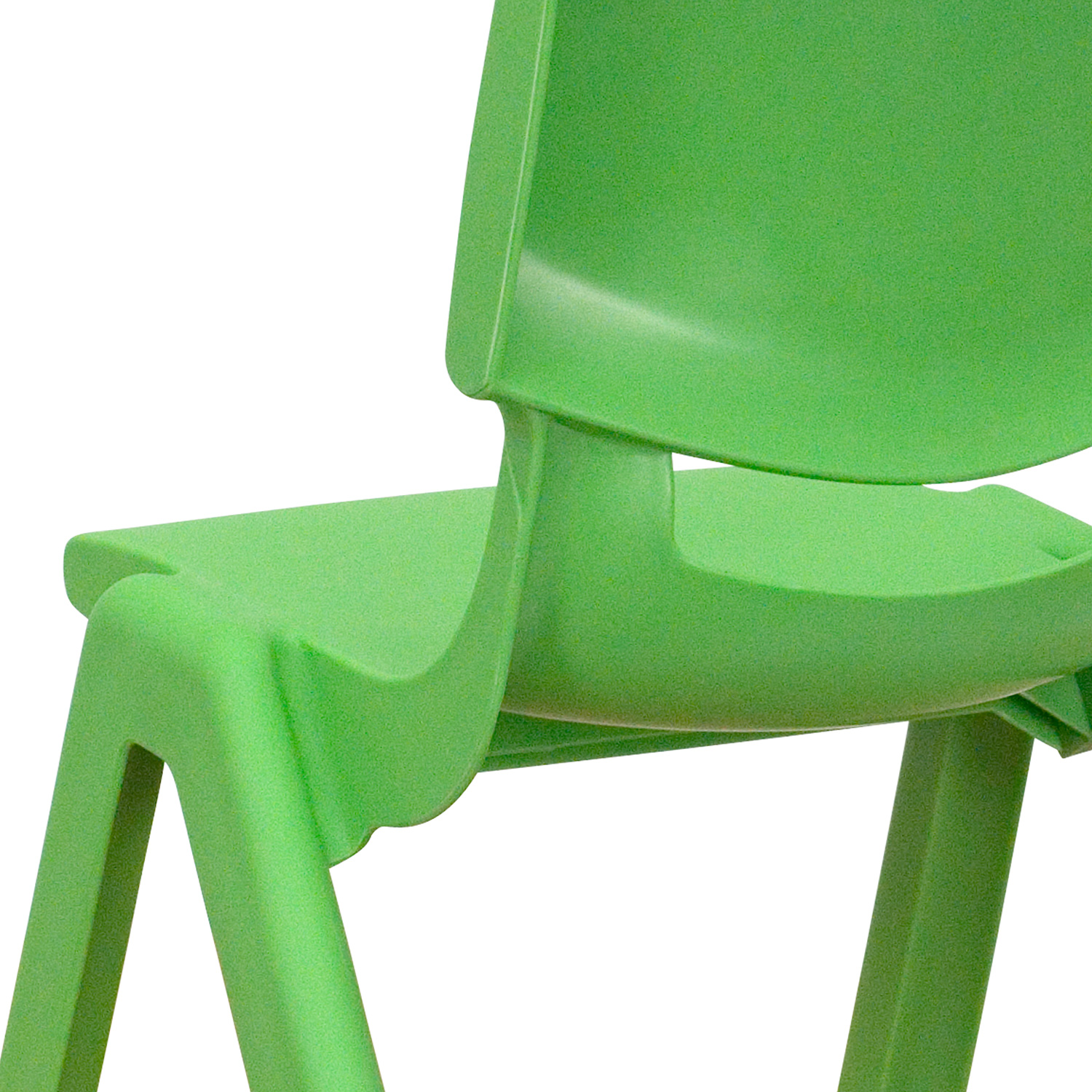 BLNK Whitney Plastic Stackable School Chair 4 Pack - Assorted, 10.5"H Seat