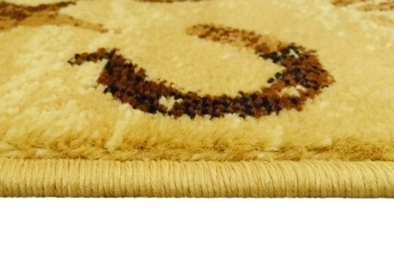 BLNK - Brooks Collection Brown Western InspiRunner Area Rug for Indoor Use