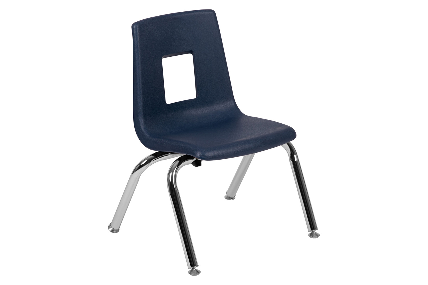BLNK Mickey Advantage Student Stack School Chair - Navy, 12"H