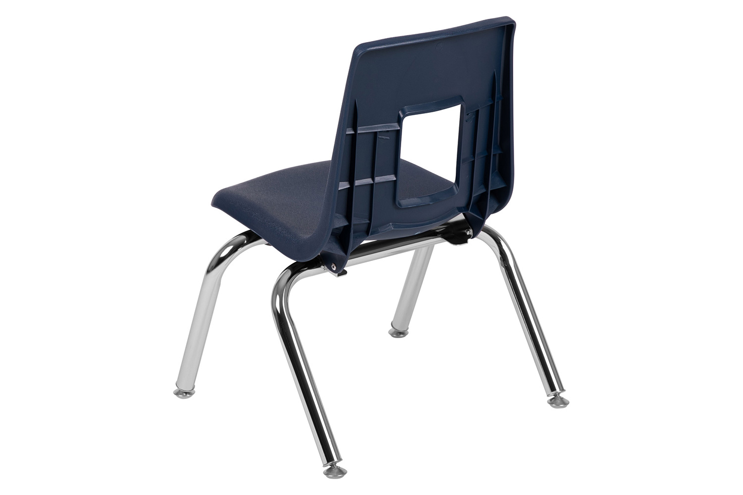 BLNK Mickey Advantage Student Stack School Chair - Navy, 12"H