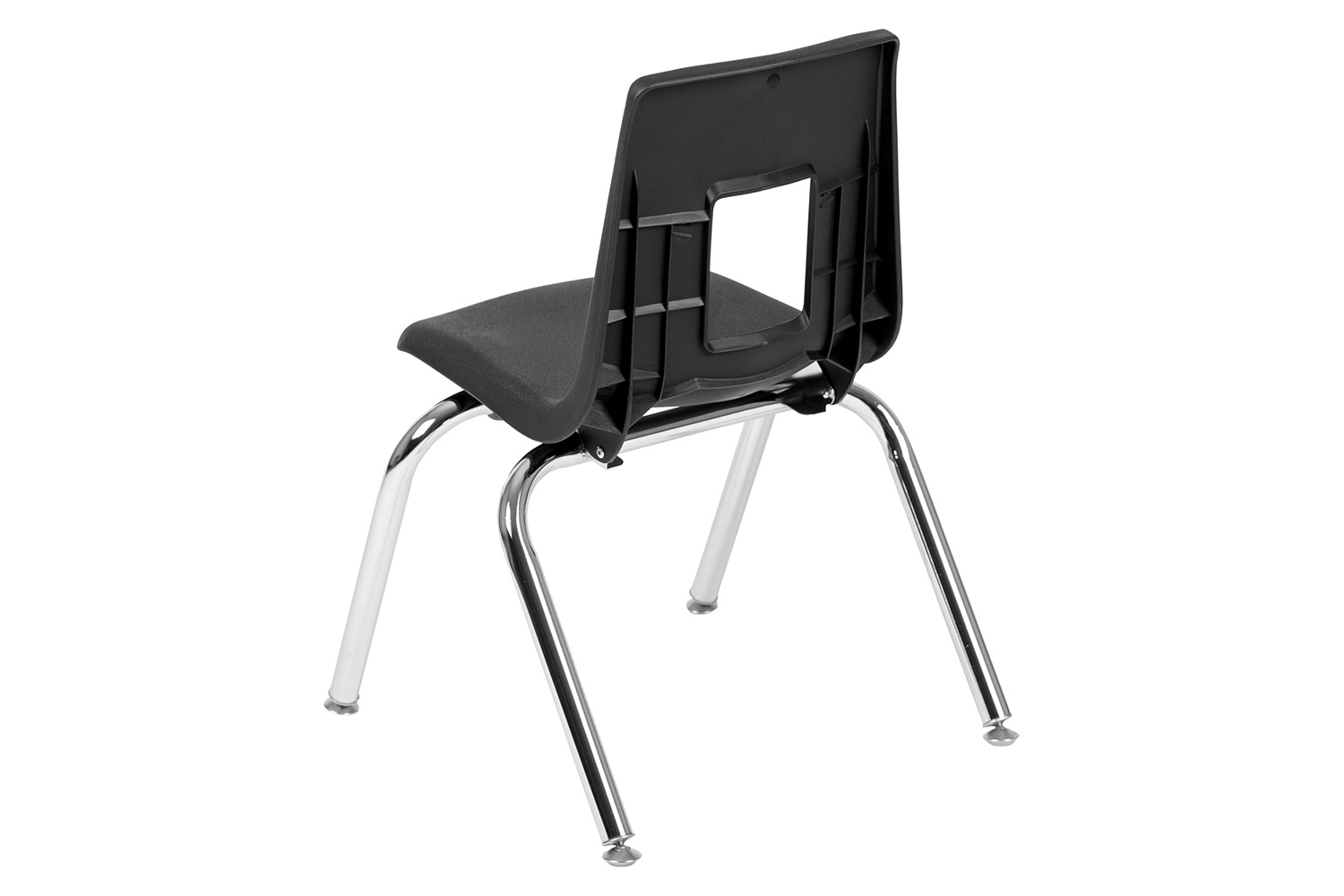 BLNK Mickey Advantage Student Stack School Chair - Black, 14"H
