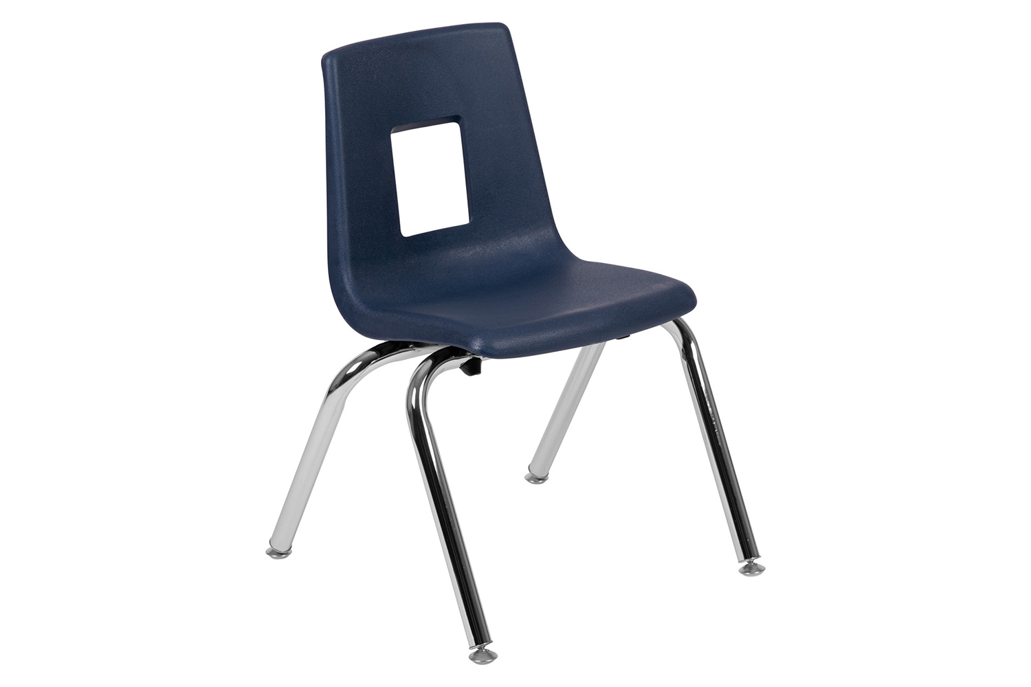 BLNK Mickey Advantage Student Stack School Chair - Navy, 14"H