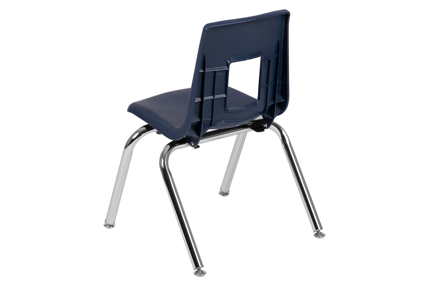 BLNK Mickey Advantage Student Stack School Chair - Navy, 14"H