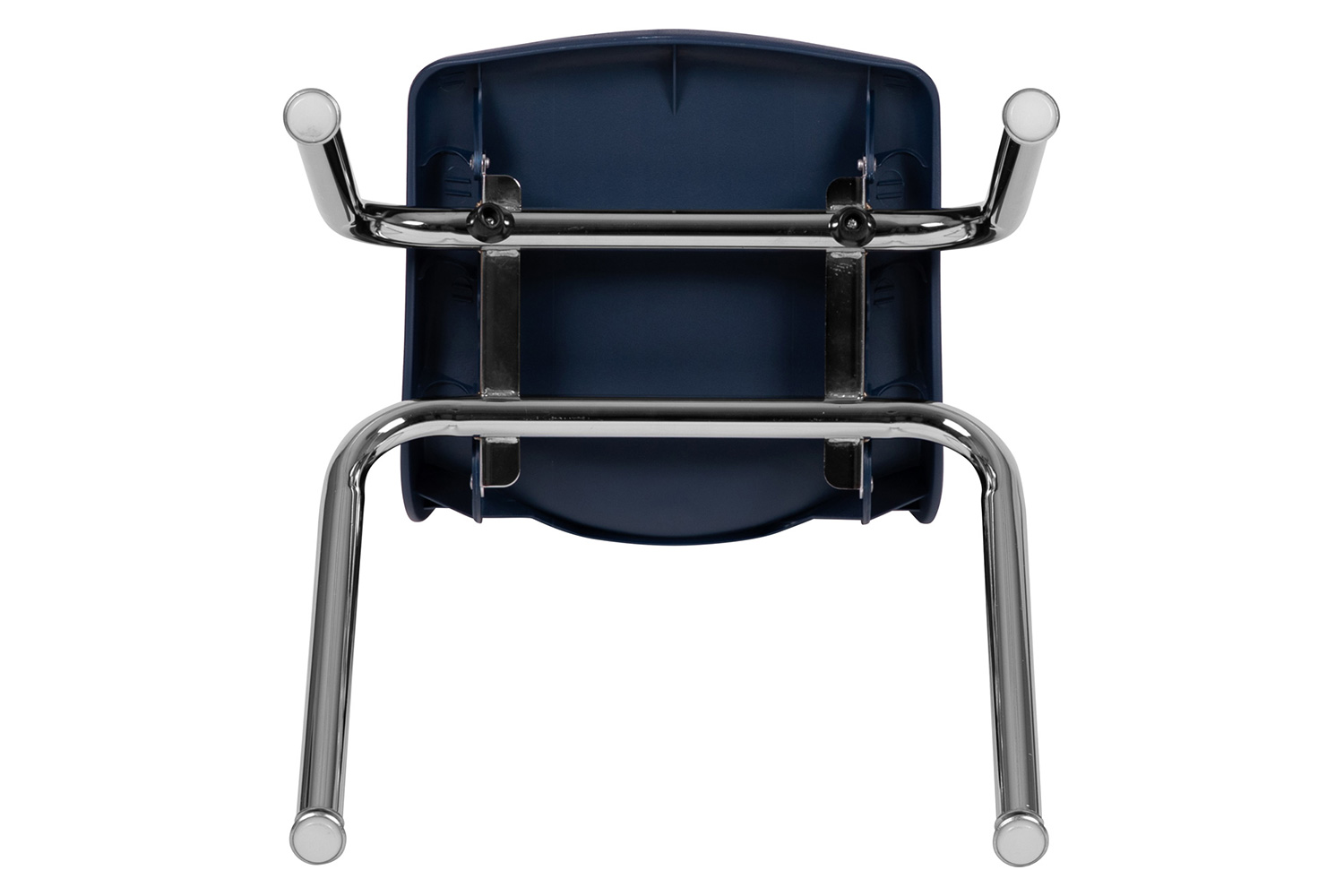 BLNK Mickey Advantage Student Stack School Chair - Navy, 14"H