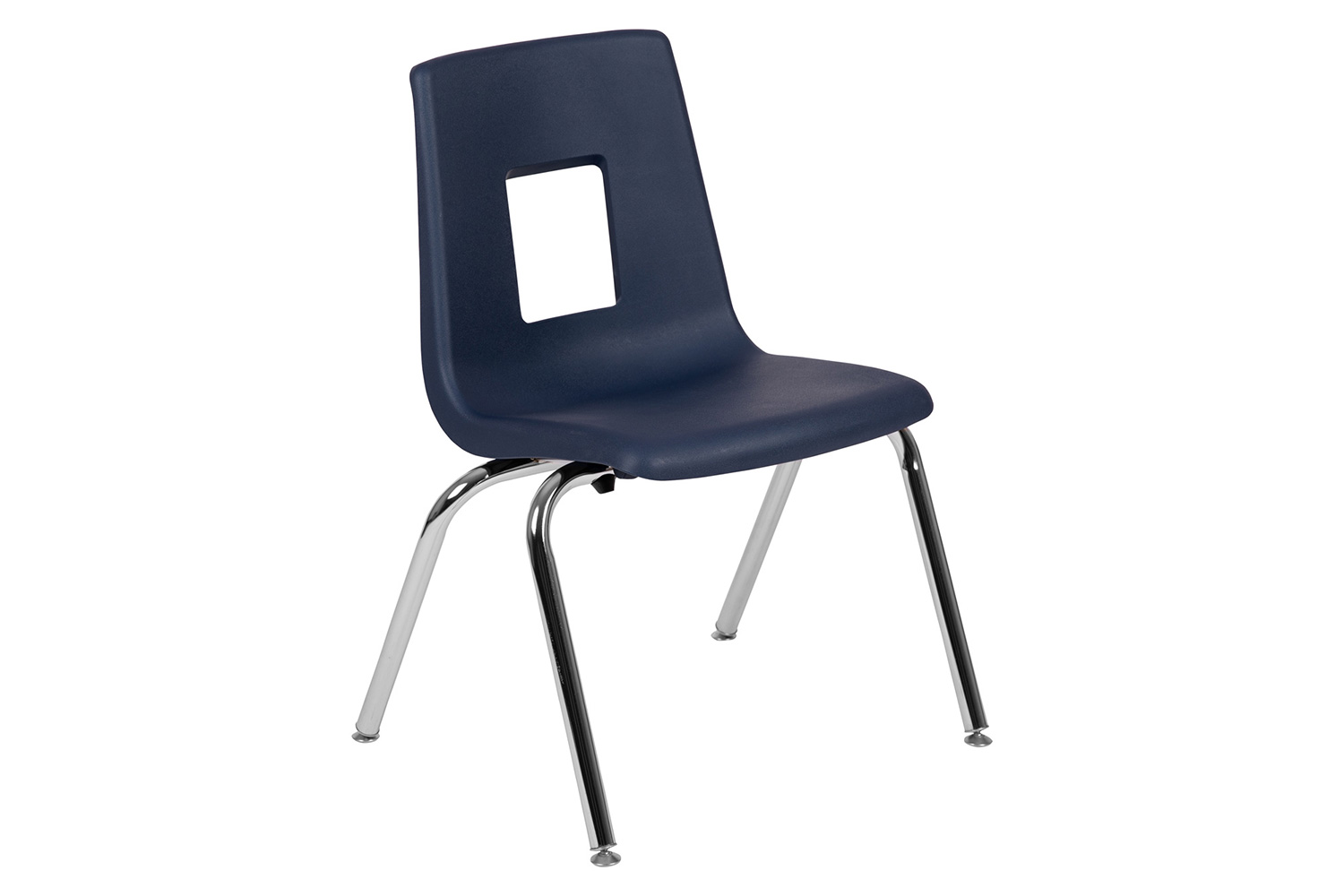 BLNK Mickey Advantage Student Stack School Chair - Navy, 16"H