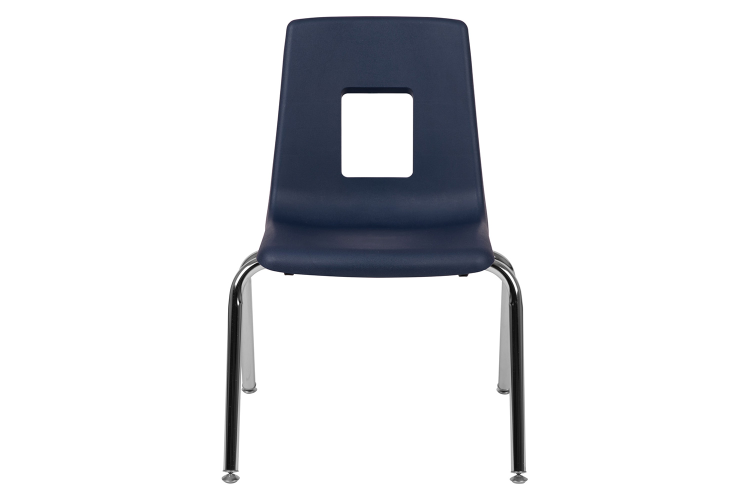 BLNK Mickey Advantage Student Stack School Chair - Navy, 16"H