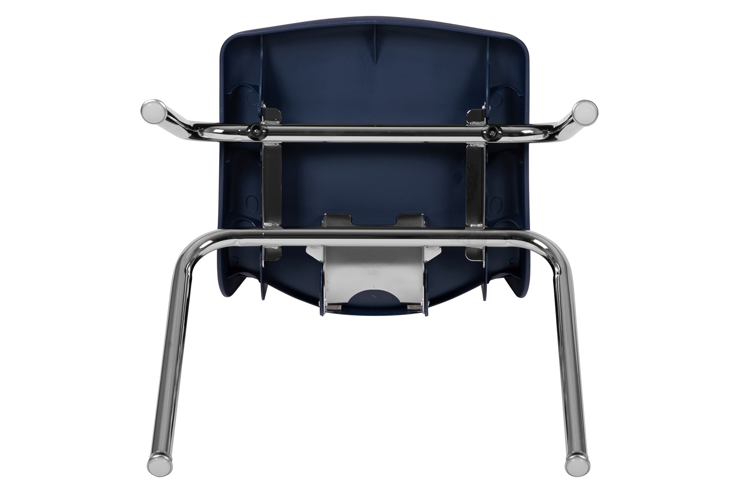 BLNK Mickey Advantage Student Stack School Chair - Navy, 16"H