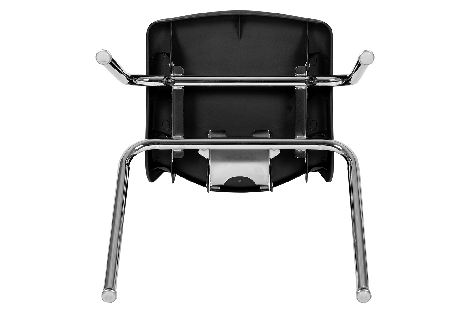 BLNK Mickey Advantage Student Stack School Chair - Black, 18"H