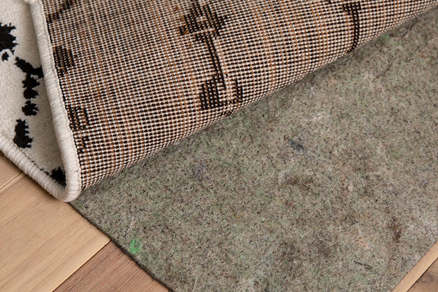 BLNK Minnie Slide-Stop Multi-Surface Reversible Non-Slip Cushion Rug Pad - Gray, 5'W x 8'L
