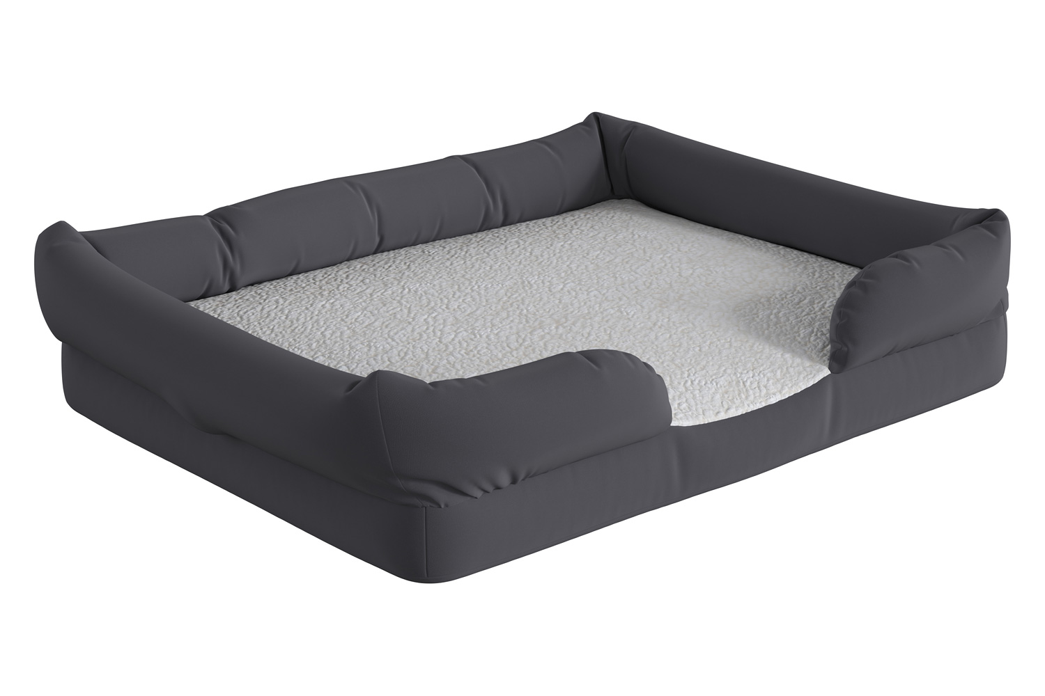 BLNK Cooper Cooper Orthopedic Comfy Memory Foam Joint Relief Bolster Dog Bed - 25 lb