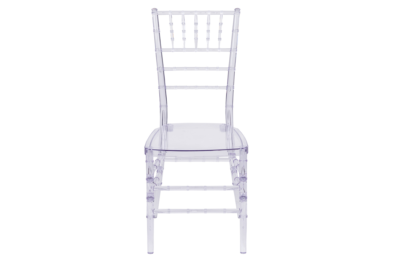 BLNK Flash Elegance Chiavari Stacking Chair - Crystal Ice Blue