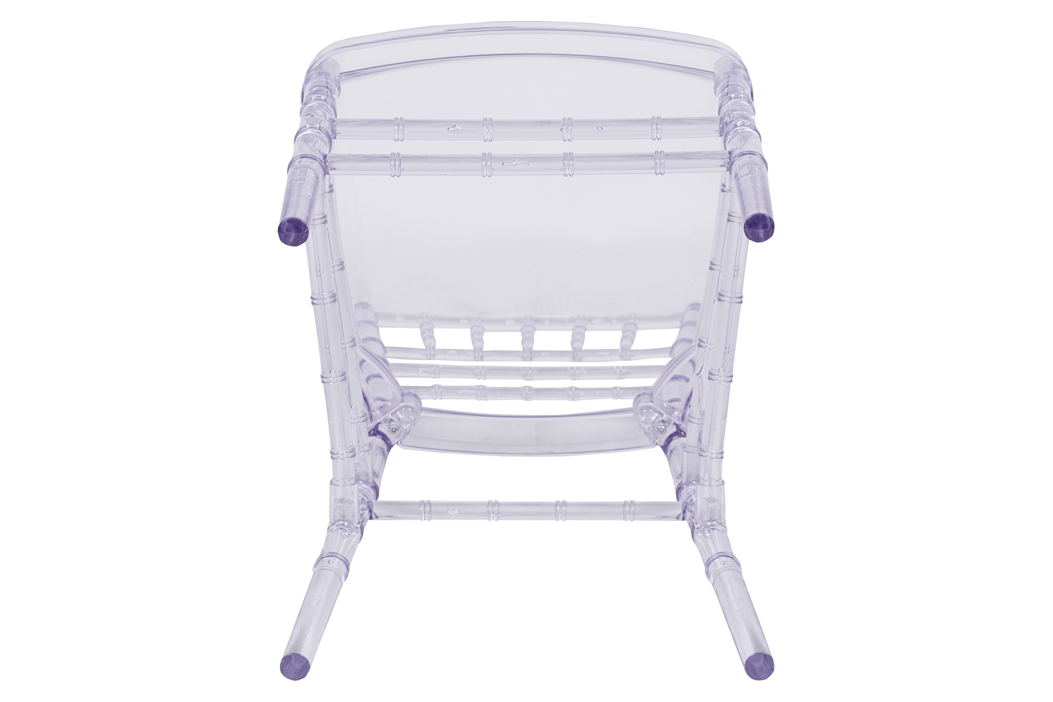 BLNK Flash Elegance Chiavari Stacking Chair - Crystal Ice Blue
