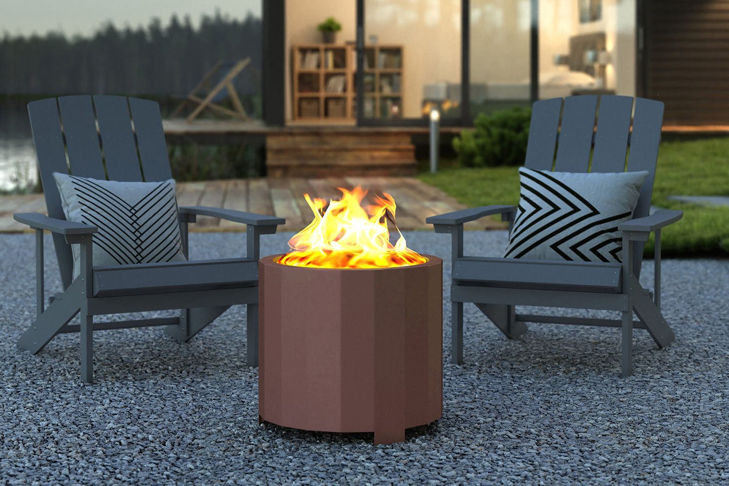BLNK - Titus Commercial Smokeless Outdoor Firepit