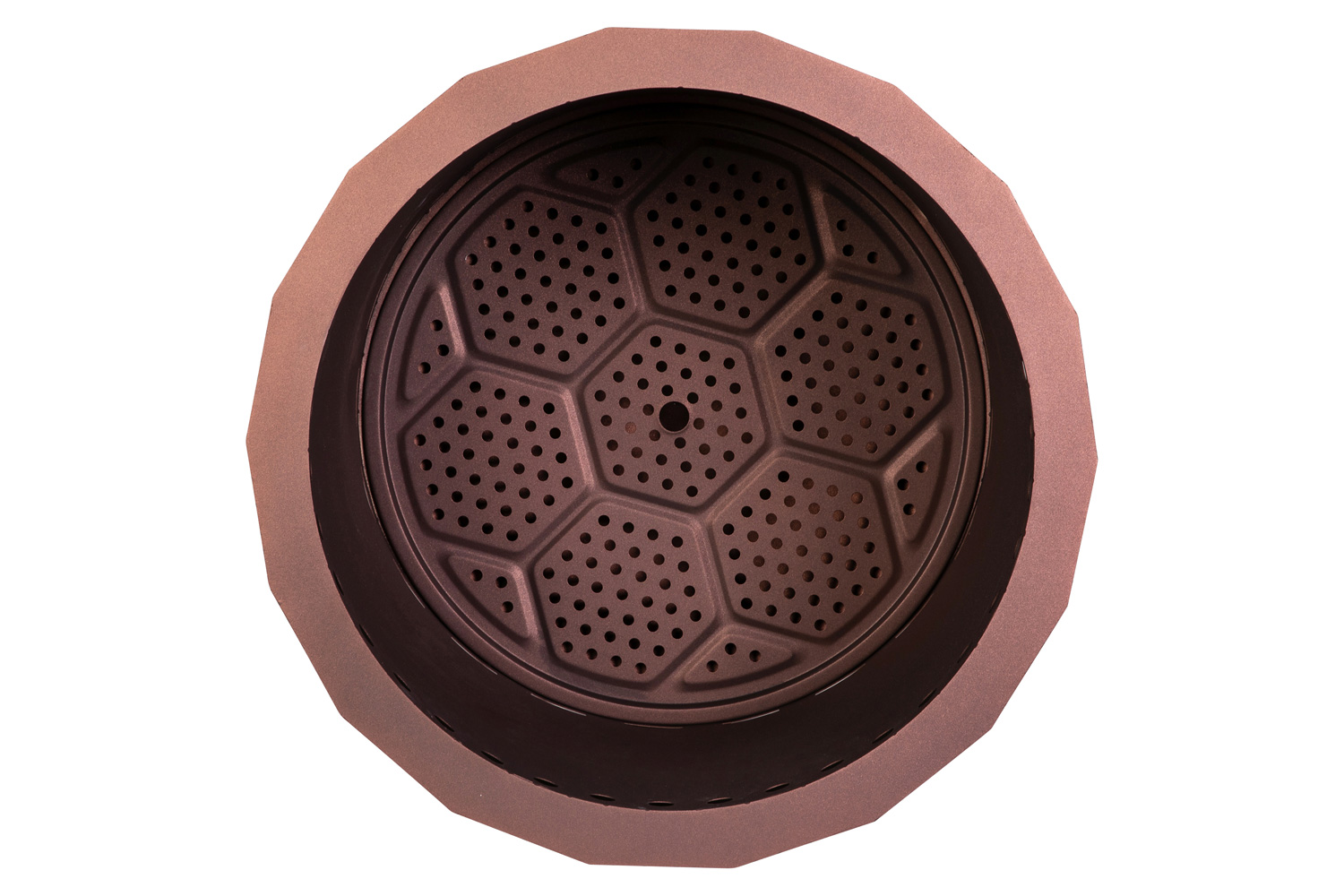 BLNK Titus Commercial Smokeless Outdoor Firepit - Bronze, 19.5"D