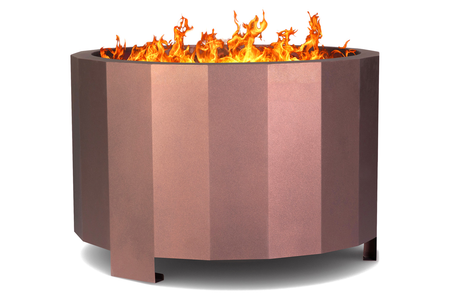 BLNK Titus Commercial Smokeless Outdoor Firepit - Bronze, 27"D