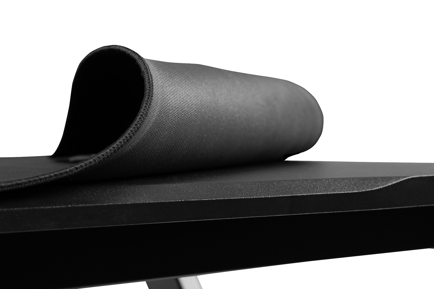 BLNK Optis Gaming Desk and Reclining Gaming Chair Set with Cup Holder, Headphone Hook, Removable Mouse Pad Top and Wire Management - Blue/Black