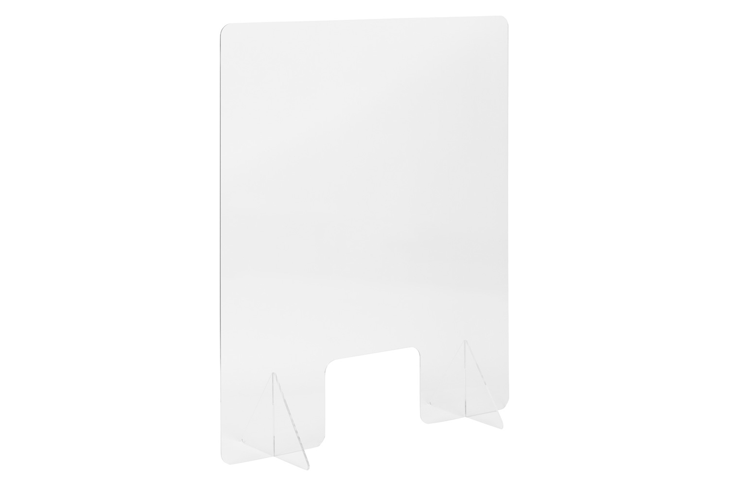 BLNK - Violet Acrylic Free-Standing Register Shield