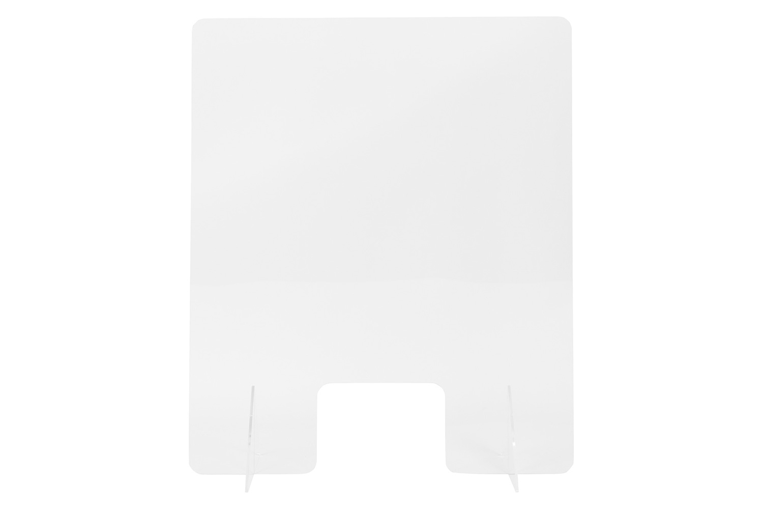 BLNK - Violet Acrylic Free-Standing Register Shield