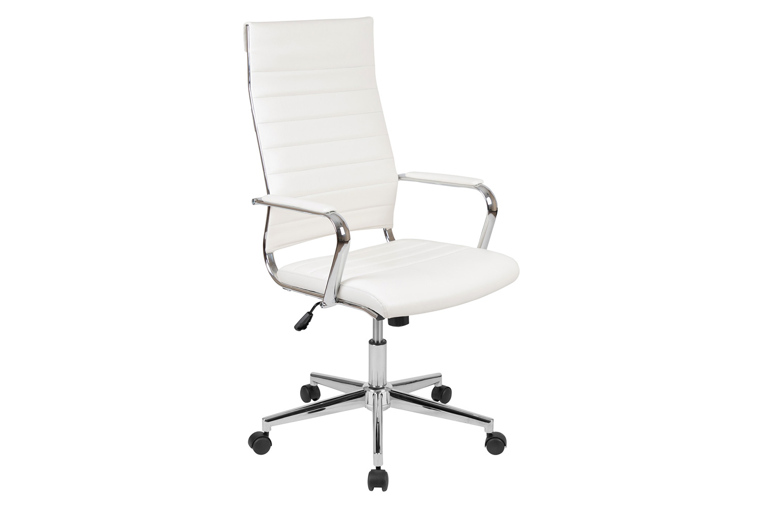 BLNK - Hansel LeatherSoft High-Back Contemporary Ribbed Executive Swivel Office Chair
