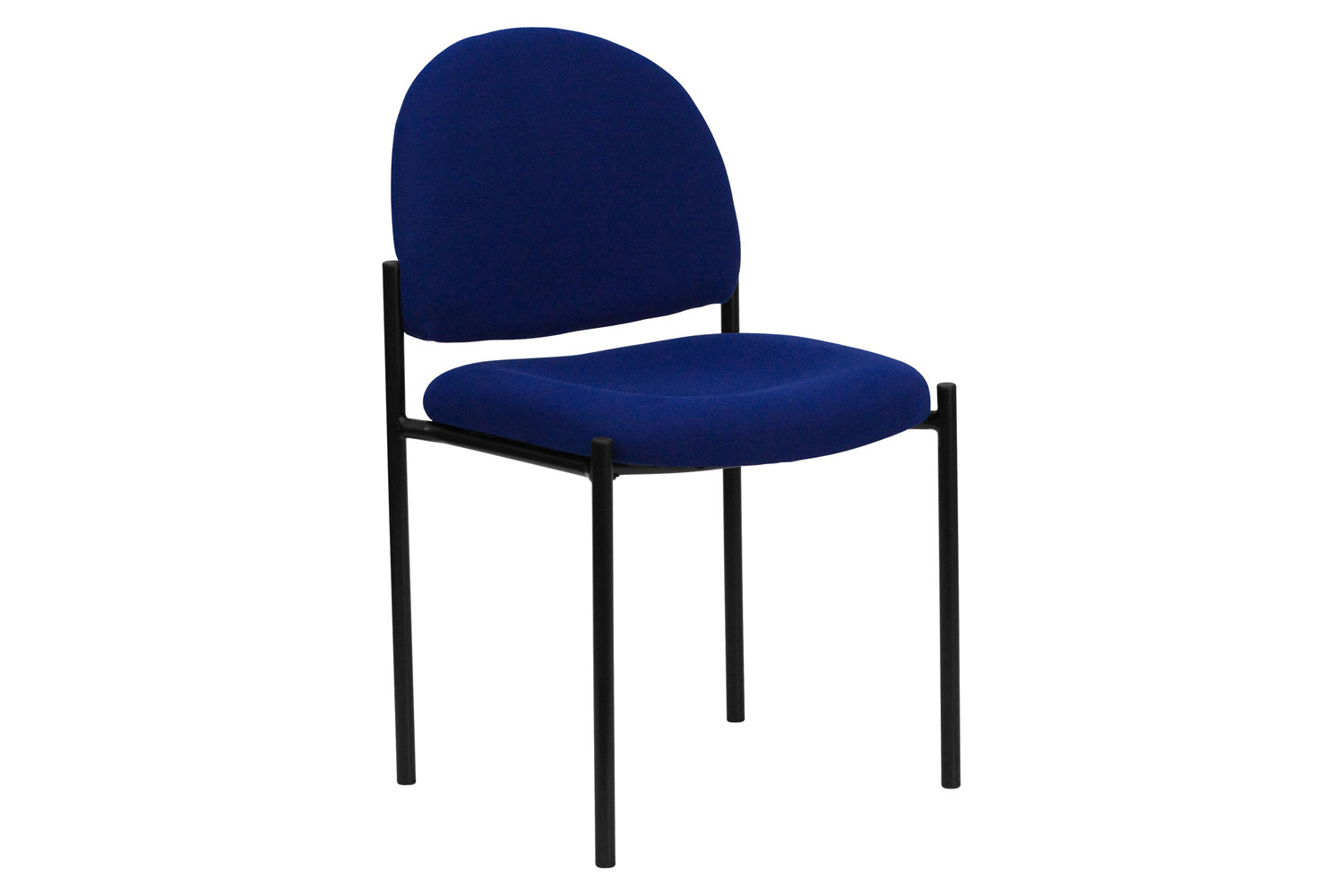 BLNK - Tania Comfort Fabric Stackable Steel Side Reception Chair