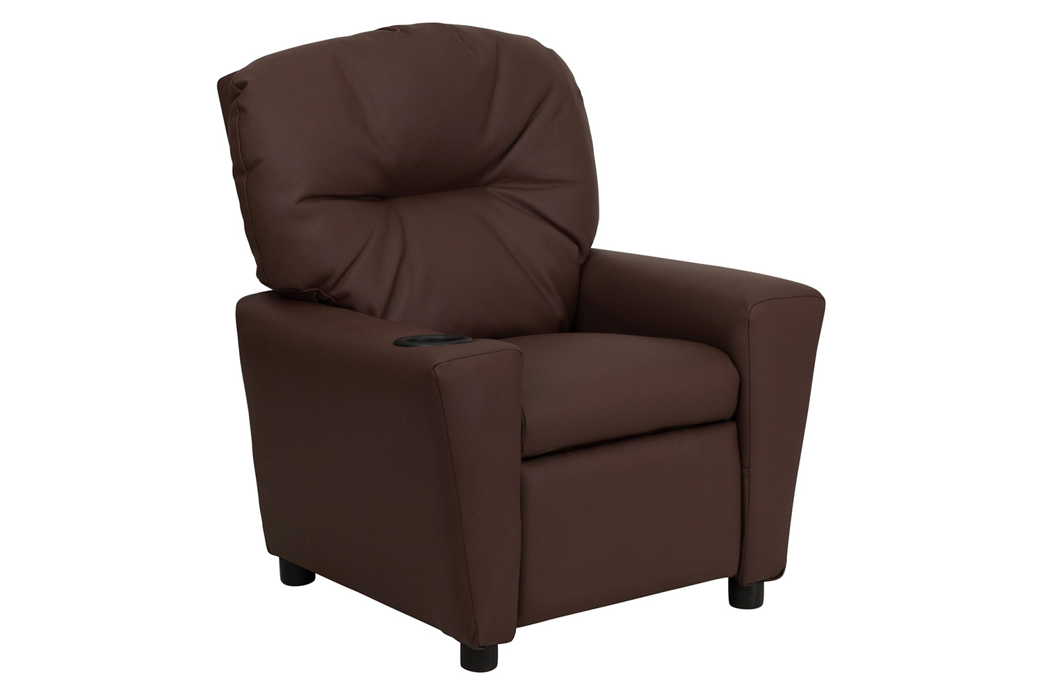 BLNK - Chandler LeatherSoft Contemporary Kids Recliner with Cup Holder