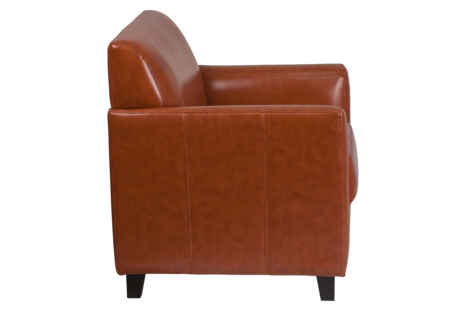 BLNK HERCULES Diplomat Series LeatherSoft Chair - Cognac