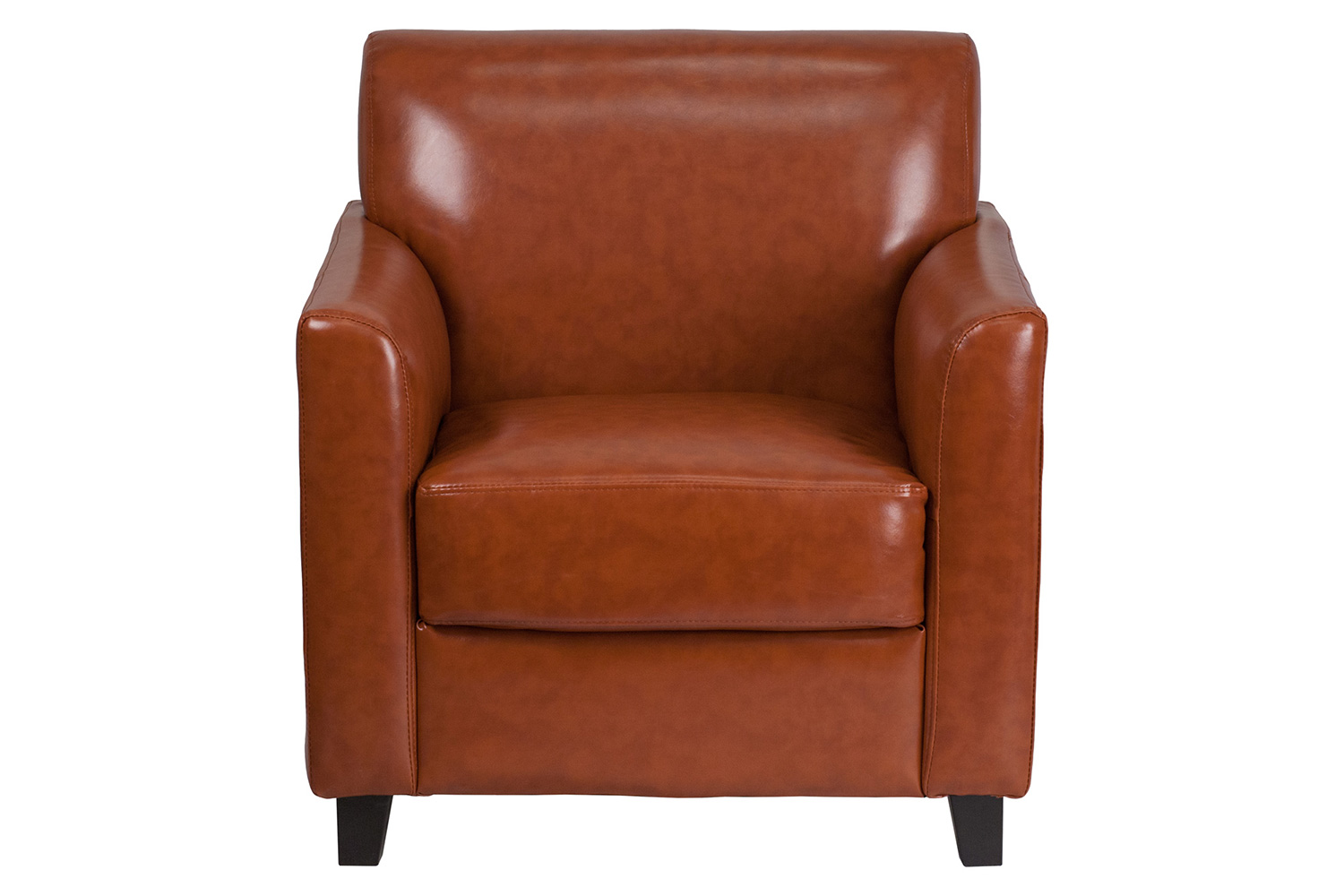 BLNK HERCULES Diplomat Series LeatherSoft Chair - Cognac