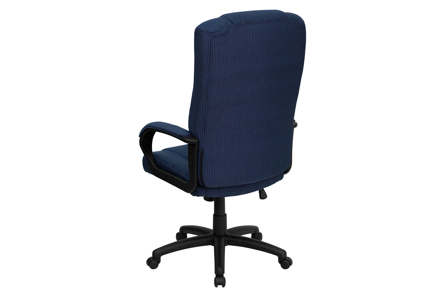 BLNK Rochelle Fabric High-Back Executive Swivel Office Chair with Arms - Blue