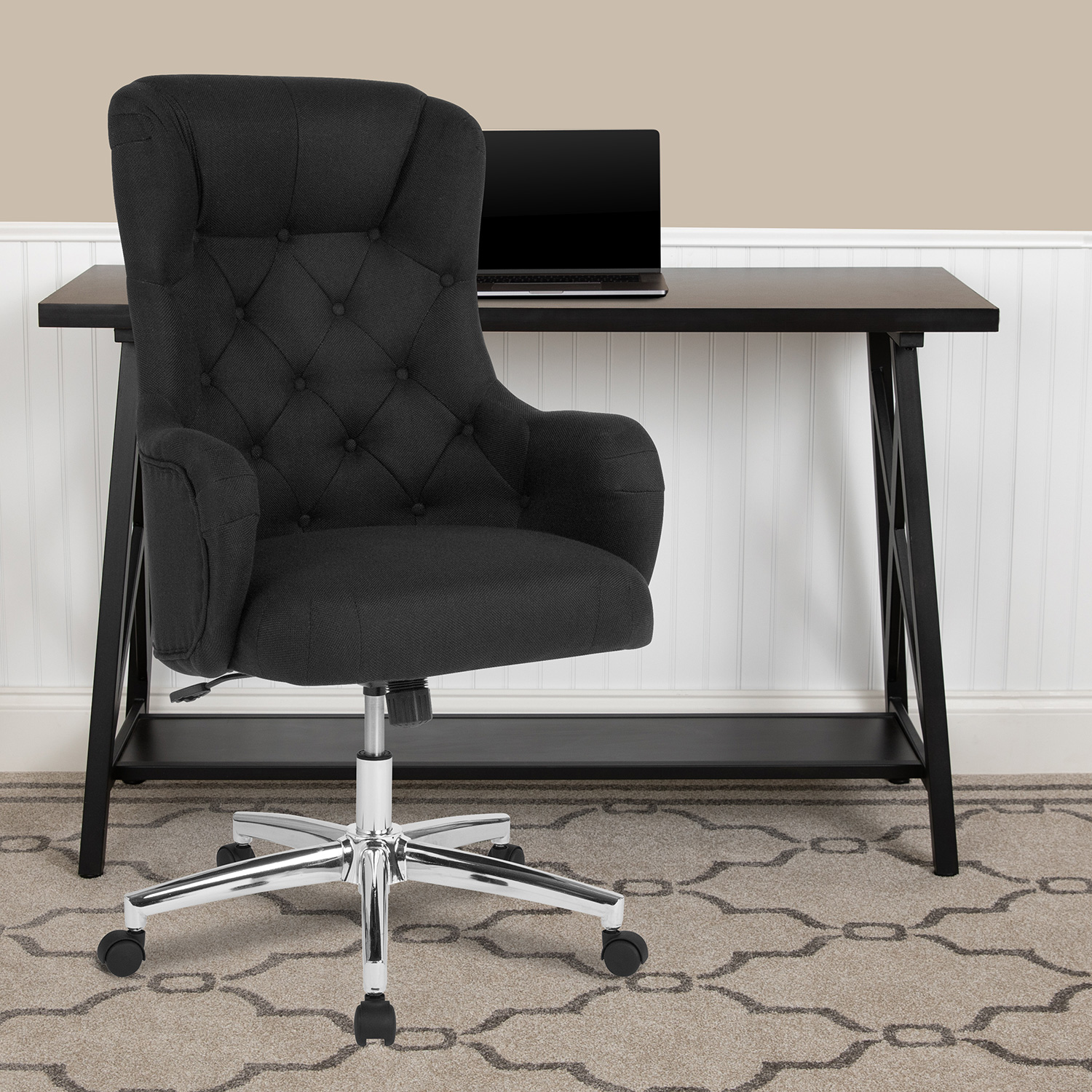 BLNK - Chambord Fabric Chambord Home and Office Upholstered High Back Chair
