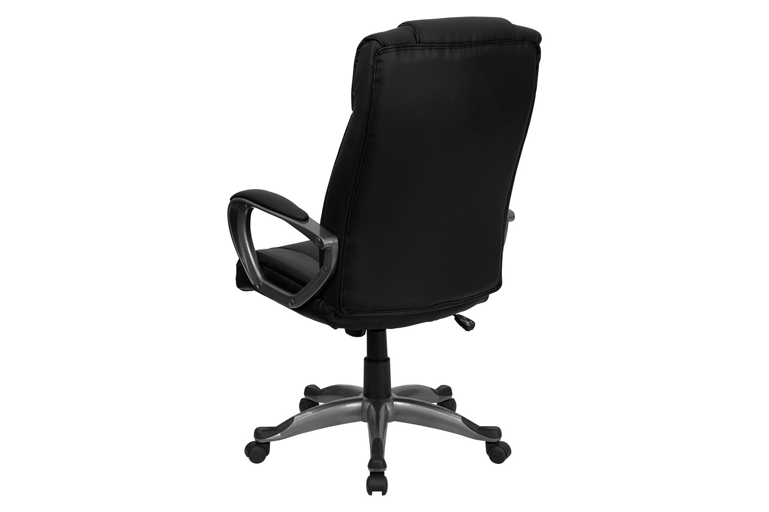 BLNK - Hansel LeatherSoft High-Back Executive Swivel Office Chair with Padded Arms
