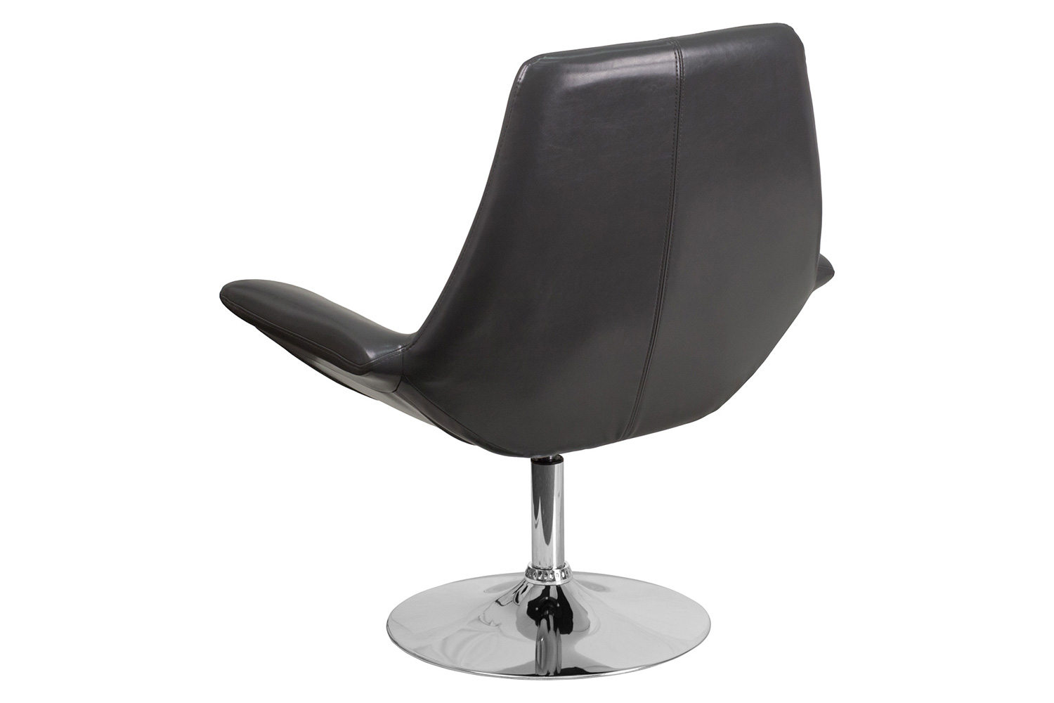 BLNK HERCULES Sabrina Series LeatherSoft Side Reception Chair - Gray