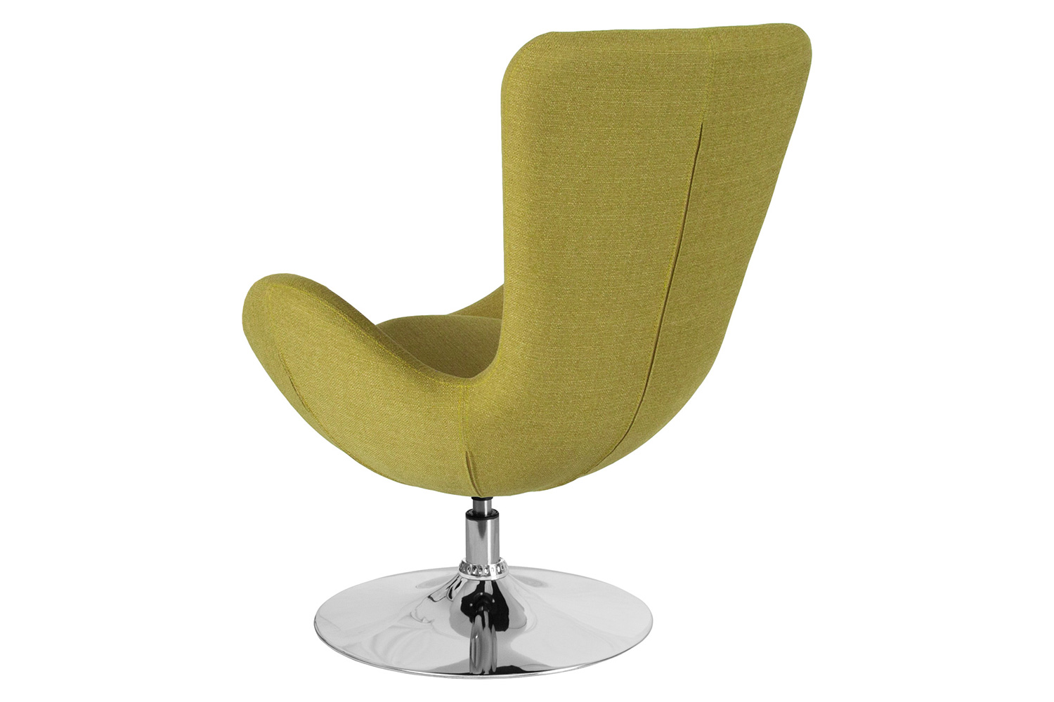 BLNK Egg Series Fabric Side Reception Chair - Green