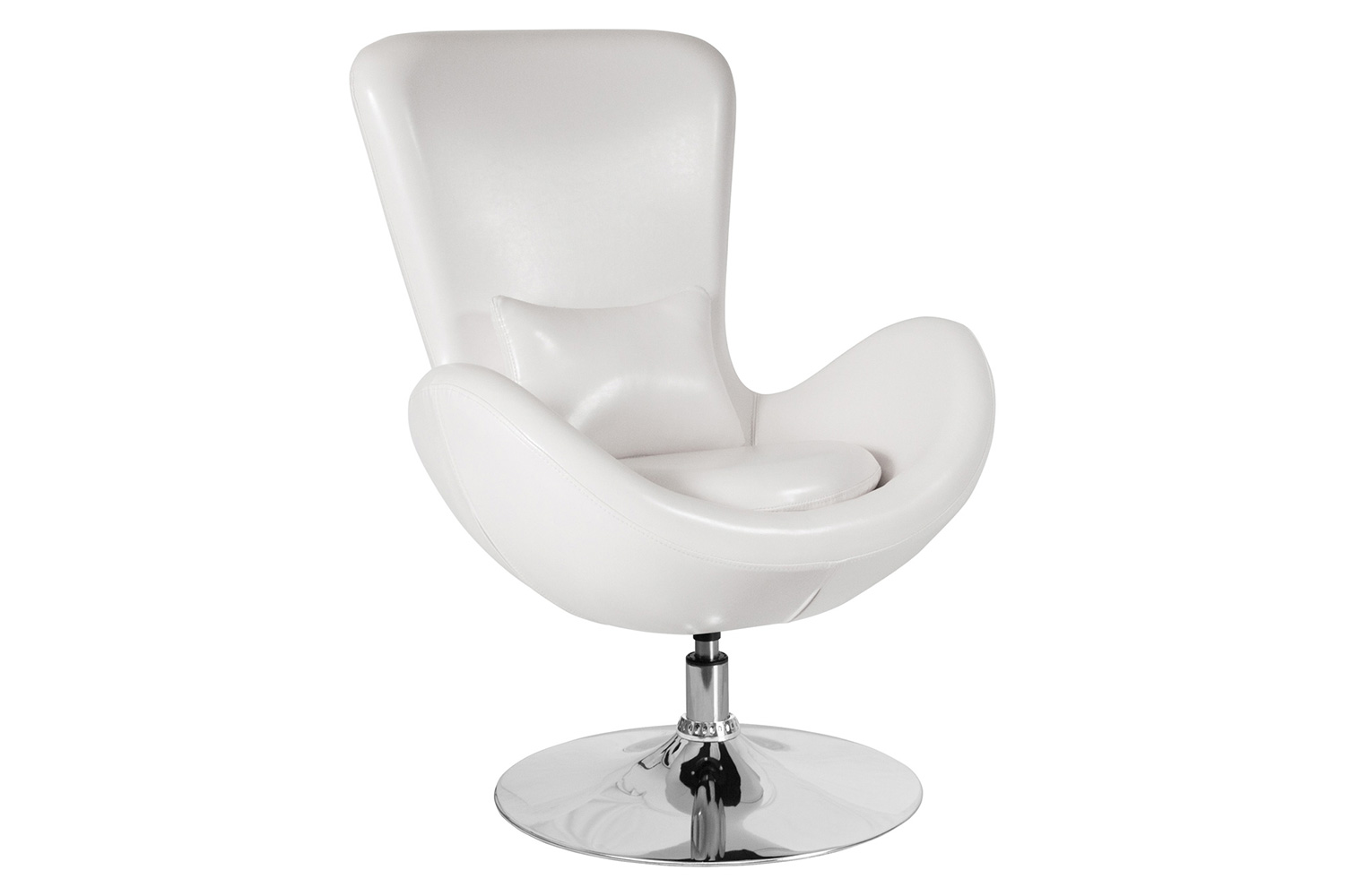 BLNK - Egg Series LeatherSoft Side Reception Chair