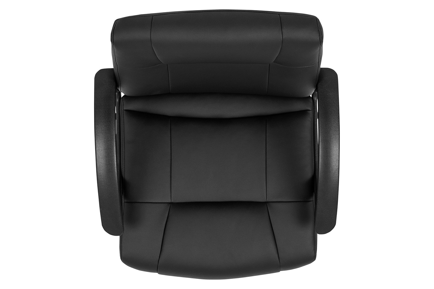 BLNK - Coffman Flash Fundamentals LeatherSoft Mid-Back Padded Task Office Chair with Arms, BIFMA Certified