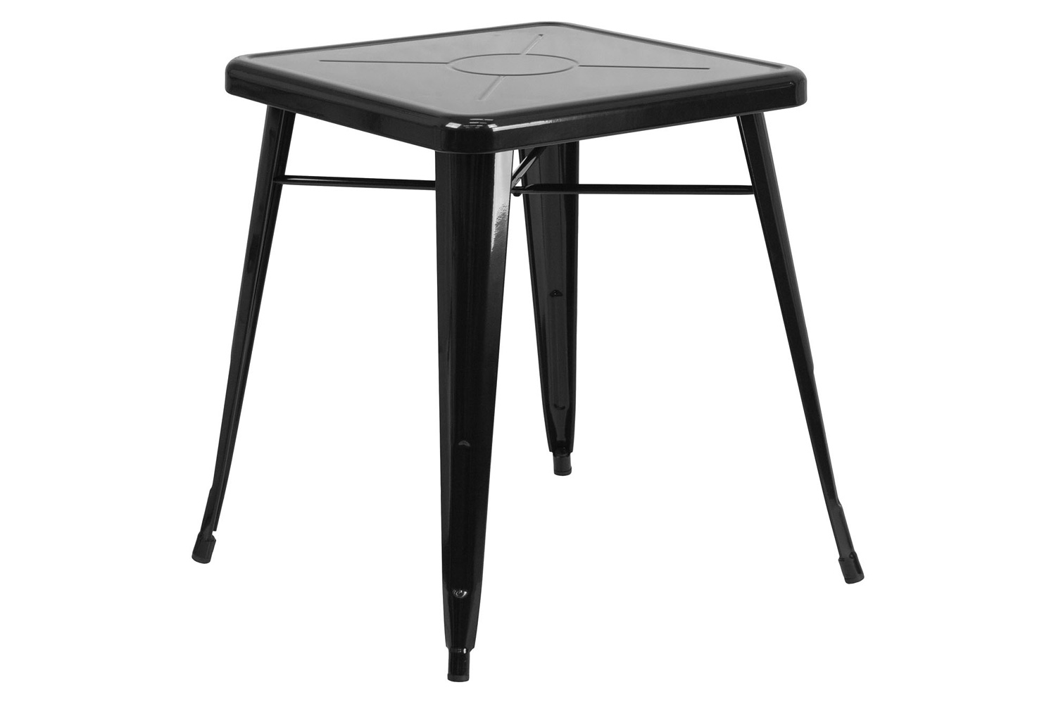 BLNK - Prince Commercial Square Metal Indoor-Outdoor Table
