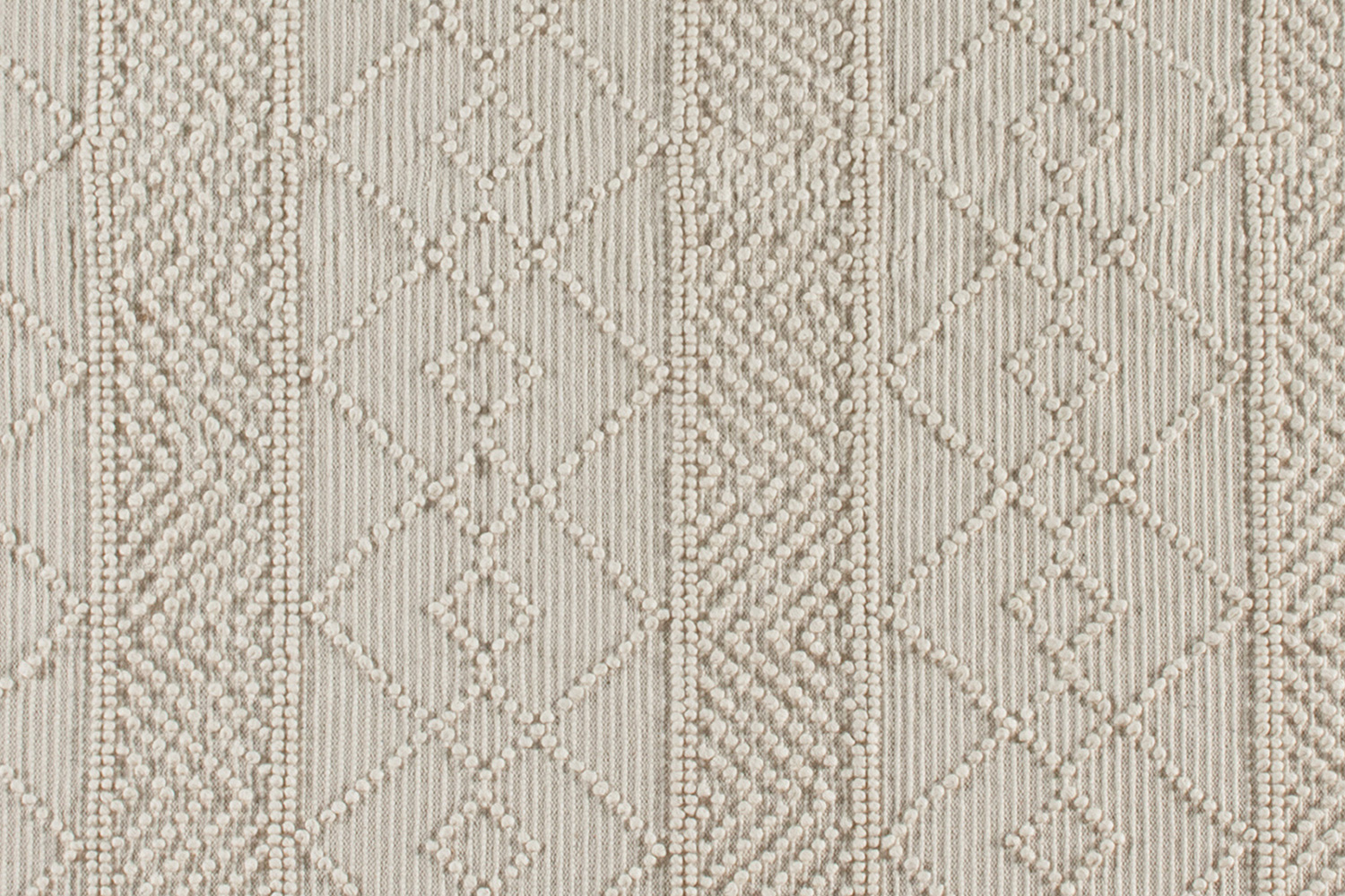 BLNK Melissa Geometric Hand Woven Area Rug - Ivory, 8'W x 10'L